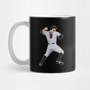 Brandon Belt #9 Make A Throw Mug